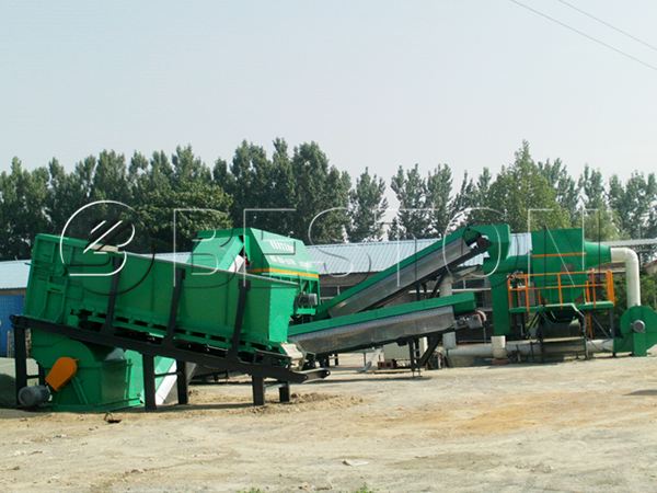 Beston municipal solid waste recycling plant for sale
