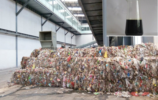 Waste Plastic Sorted by Solid Waste Management System