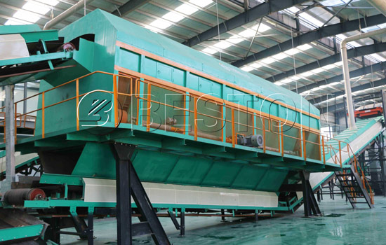 Beston Garbage Recycling Machine with Automatic System