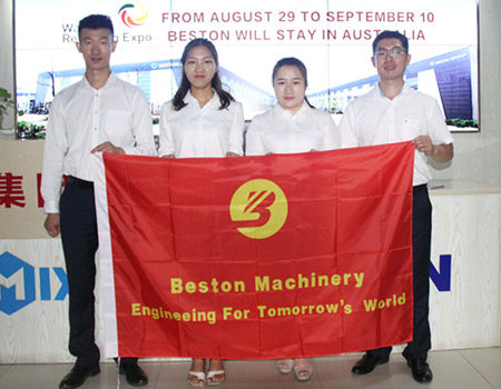 Beston Will Attend Austrilian Exhibition from 29th August to 10th September, 2018