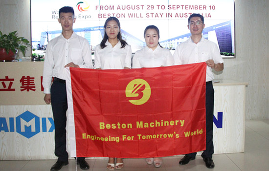 Beston Will Attend Austrilian Exhibition from 29th August to 10th September, 2018