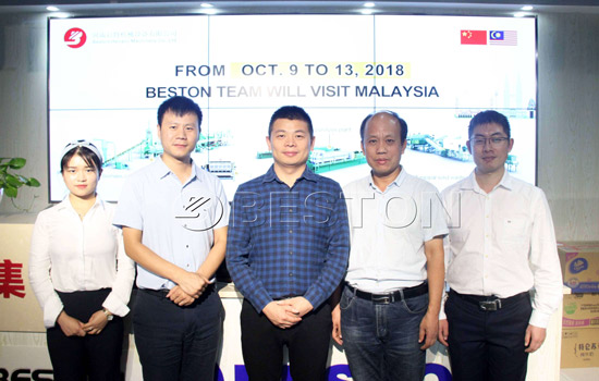 Visit of Beston Machinery to Malaysia in October, 2018