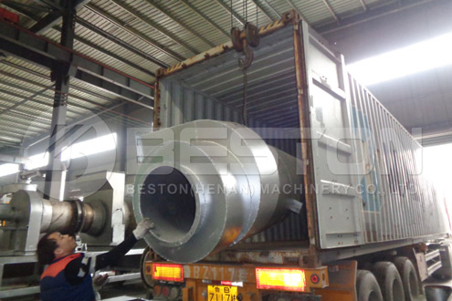 Shipment of Bamboo Charcoal Machine