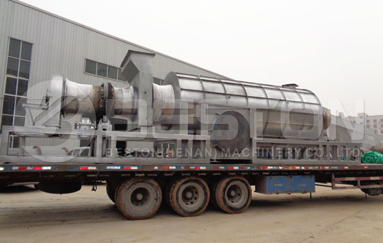 Shipment of Beston Charcoal Making Machine