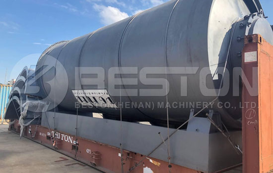 Shipment of Beston Tyre Pyrolysis Plant